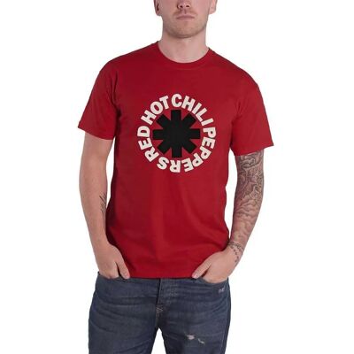 Red Hot Chili Peppers Classic Asterisk T-Shirt - T-Shirt Red Hot Chili Peppers Classic Asterisk T-Shirt - T-Shirt