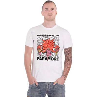 Paramore Vit Running Out Of Time T-shirt - Rock Paramore Vit Running Out Of Time T-shirt - Rock