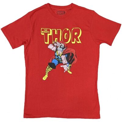 Marvel Thor Hammer Red T-shirt - Unisex Marvel Thor Hammer Red T-shirt - Unisex