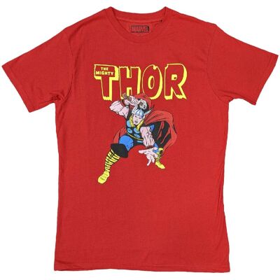 Marvel Thor Hammer Red T-shirt - T-shirt Marvel Thor Hammer Red T-shirt - T-shirt