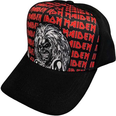 Iron Maiden Eddie Logo Baseball Cap - Baseball Cap Iron Maiden Eddie Logo Baseball Cap - Baseball Cap