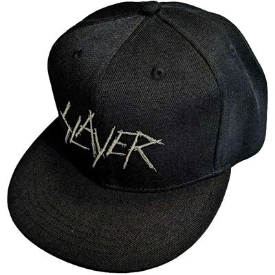 Slayer Unisex Svart Logo Baseball Cap - Baseball Cap Slayer Unisex Svart Logo Baseball Cap - Baseball Cap