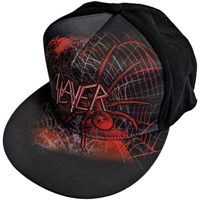 Slayer svart spindelvävsband logga keps - Baseball Cap Slayer svart spindelvävsband logga keps - Baseball Cap