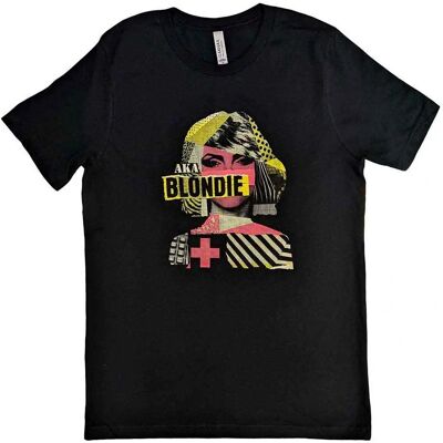 Blondie AKA/Methane Svart T-shirt - Unisex, Kort Ärmar, Rund Hals - T-Shirt Blondie AKA/Methane Svart T-shirt - Unisex, Kort Ärmar, Rund Hals - T-Shirt