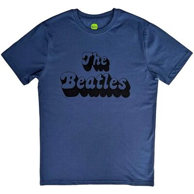 The Beatles Black Logo Shadow T-Shirt - T-Shirt The Beatles Black Logo Shadow T-Shirt - T-Shirt