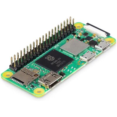 Raspberry Pi Zero 2 WH - ARM A53 / 1 GHz - 512 MB RAM - WiFi & Bluetooth - Carte Compacte Raspberry Pi Zero 2 WH - ARM A53 / 1 GHz - 512 MB RAM - WiFi & Bluetooth - Carte Compacte