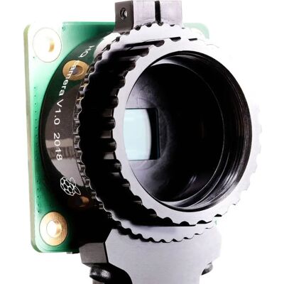 Raspberry Pi High Quality Camera - Sony IMX477, 12MP, Justerbar Fokus Raspberry Pi High Quality Camera - Sony IMX477, 12MP, Justerbar Fokus