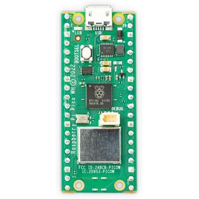 Raspberry Pi Raspberry Pi Pico WH - 2MB, Wireless, ARM Cortex-M0+ Raspberry Pi Raspberry Pi Pico WH - 2MB, Wireless, ARM Cortex-M0+