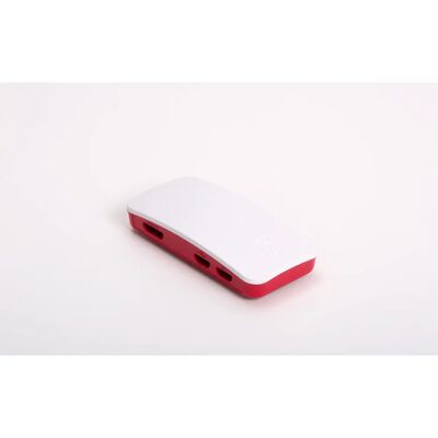 Carcasa oficial Raspberry Pi Foundation - Rojo/Blanco - Zero W/WH, Zero 2 W Carcasa oficial Raspberry Pi Foundation - Rojo/Blanco - Zero W/WH, Zero 2 W