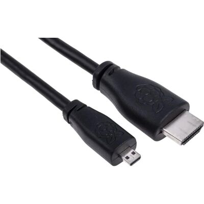 Raspberry Pi HDMI 2.0 Kabel Schwarz 2,0m Raspberry Pi HDMI 2.0 Kabel Schwarz 2,0m
