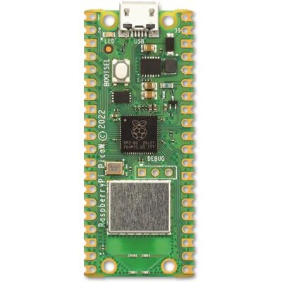 Raspberry Pi Raspberry Pi Pico W - 2MB/2GB - Microcontrolador Inalámbrico Raspberry Pi Raspberry Pi Pico W - 2MB/2GB - Microcontrolador Inalámbrico