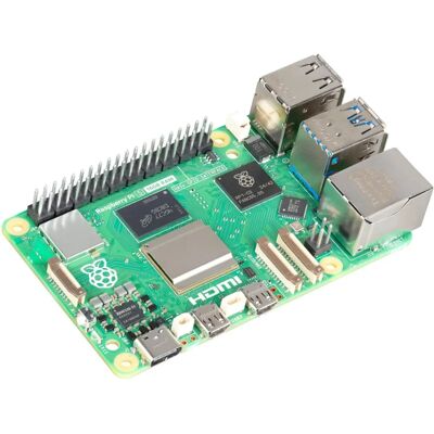 Raspberry Pi 5 Modell B - 16GB - Quad-Core - 64-bit - Enkeltkortsdator Raspberry Pi 5 Modell B - 16GB - Quad-Core - 64-bit - Enkeltkortsdator