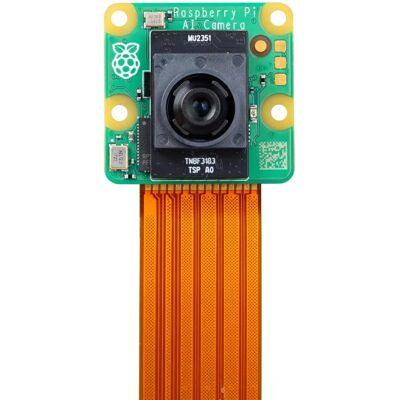 Raspberry Pi AI Camera - 12MP CMOS, 76° FOV, Model SC1174 Raspberry Pi AI Camera - 12MP CMOS, 76° FOV, Model SC1174