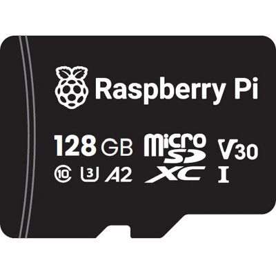 Raspberry Pi Model SC1645 - 128 GB MicroSD Memory Card Raspberry Pi Model SC1645 - 128 GB MicroSD Memory Card