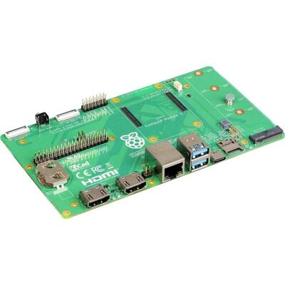 Raspberry Pi Compute Module 5 IO Board - Kompakt I/O-tillägg Raspberry Pi Compute Module 5 IO Board - Kompakt I/O-tillägg