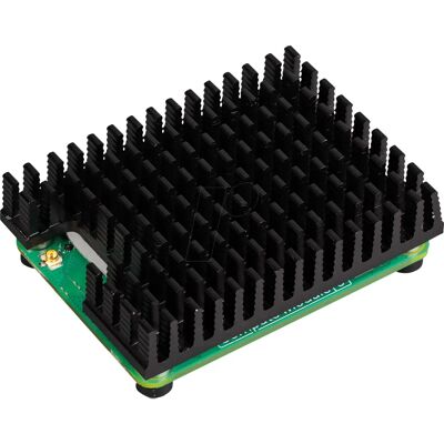 Raspberry Pi Compute Module 5 Aluminum Heatsink - Black Raspberry Pi Compute Module 5 Aluminum Heatsink - Black
