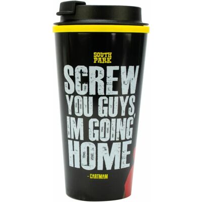 Mug thermique South Park - Couvercle à vis - 450ml - Mug de voyage - Publicité Mug thermique South Park - Couvercle à vis - 450ml - Mug de voyage - Publicité