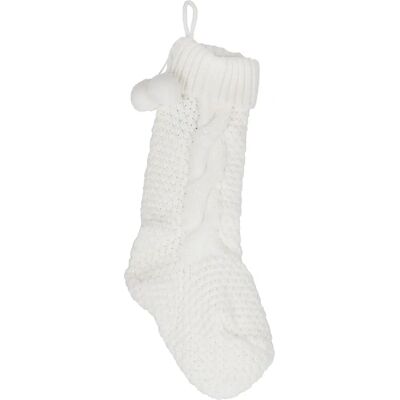 Ginger Ray - Nordischer Weihnachtsstrumpf - Blanco - 45x20 cm - Stocking Ginger Ray - Nordischer Weihnachtsstrumpf - Blanco - 45x20 cm - Stocking