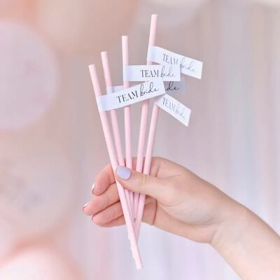 Ginger Ray Pailles en papier roses - Pailles en papier Ginger Ray Pailles en papier roses - Pailles en papier