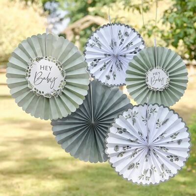 Décorations en papier Ginger Ray Hey Baby - Unisex Décorations en papier Ginger Ray Hey Baby - Unisex
