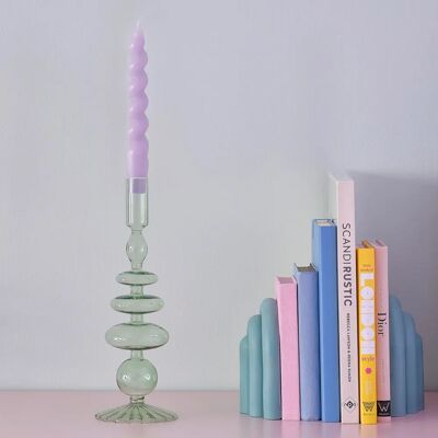 Ginger Ray - Kerzenständer Grün Bella Pastell - Pastel Green - One Size - Candle Holder Ginger Ray - Kerzenständer Grün Bella Pastell - Pastel Green - One Size - Candle Holder