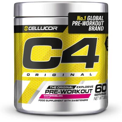 Cellucor C4 Original Watermelon Pre-Workout Powder - 396g Cellucor C4 Original Watermelon Pre-Workout Powder - 396g