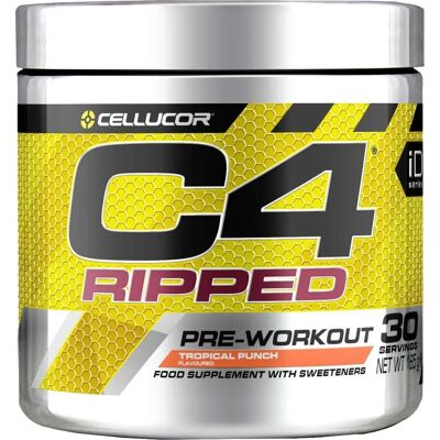Cellucor C4 Ripped 165g (30 porcji) Tropikalny Punch Cellucor C4 Ripped 165g (30 porcji) Tropikalny Punch