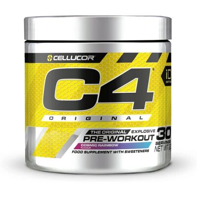 Cellucor C4 Pre-Workout Powder - Cosmic Rainbow - 195g Cellucor C4 Pre-Workout Powder - Cosmic Rainbow - 195g