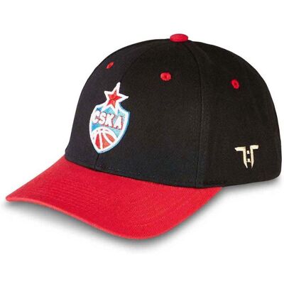 Tokyo Time Cska Moscow Svart Röd Baseball Cap - Hatt Tokyo Time Cska Moscow Svart Röd Baseball Cap - Hatt