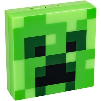 Paladone Produkty Minecraft Lampka nocna Creeper - Czujnik nocny - 10cm Naklejkowe - Oficjalny Paladone Produkty Minecraft Lampka nocna Creeper - Czujnik nocny - 10cm Naklejkowe - Oficjalny