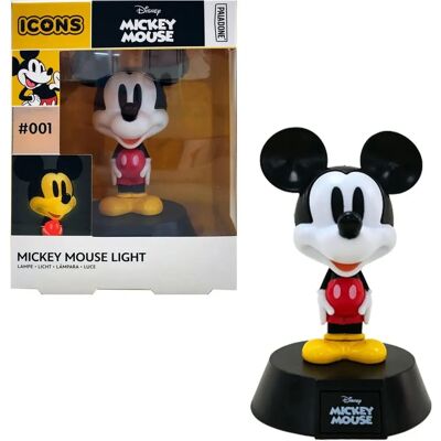 Paladone Mickey Mouse ikonlámpa - Dekorációs lámpa Disney rajongóknak Paladone Mickey Mouse ikonlámpa - Dekorációs lámpa Disney rajongóknak
