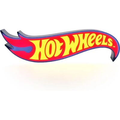Paladone Products Hot Wheels Logo Lamp - Decoratief - 31,3cm Paladone Products Hot Wheels Logo Lamp - Decoratief - 31,3cm