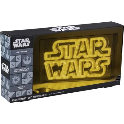 Paladone Star Wars LED Neon Lamppu - 15,5x30,5cm - Sisustus Paladone Star Wars LED Neon Lamppu - 15,5x30,5cm - Sisustus