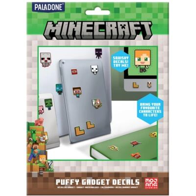 Paladone Products Minecraft Puffy Gadget Decals - Samolepky Paladone Products Minecraft Puffy Gadget Decals - Samolepky