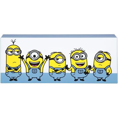 Decoratieve Minions Lamp - 30cm Kleurrijk Licht - Officieel Minions Product Decoratieve Minions Lamp - 30cm Kleurrijk Licht - Officieel Minions Product