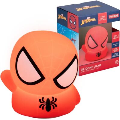 Paladone Marvel Spider-Man Szilikon Éjszakai Lámpa - Puha és Újra tölthető Paladone Marvel Spider-Man Szilikon Éjszakai Lámpa - Puha és Újra tölthető