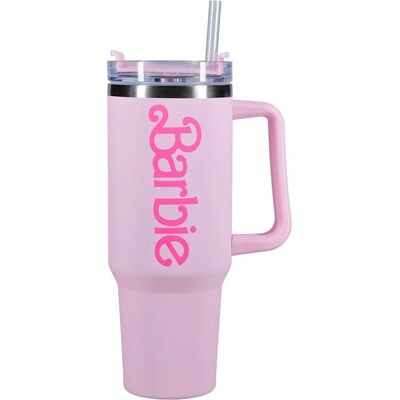 Caneca de Viagem Rosa com Canudo - Caneca de Viagem Caneca de Viagem Rosa com Canudo - Caneca de Viagem