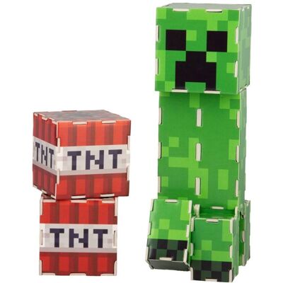 Minecraft Creeper & TNT Rakennussarja - Peliväline Minecraft Creeper & TNT Rakennussarja - Peliväline