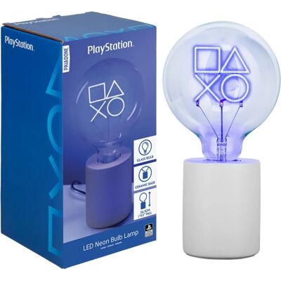 Lampe LED néon Playstation Paladone - Lampe décorative - 18x13cm - Publicité Lampe LED néon Playstation Paladone - Lampe décorative - 18x13cm - Publicité