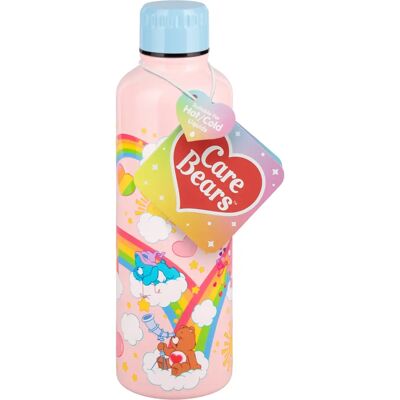 Paladone Products Care Bears 500ml Bottiglia d'acqua in Metallo - Licenza ufficiale Paladone Products Care Bears 500ml Bottiglia d'acqua in Metallo - Licenza ufficiale
