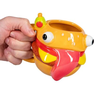 Mug Fortnite Durr Burger de Paladone - Collector, Peint à la Main, Officiel - Publicité Mug Fortnite Durr Burger de Paladone - Collector, Peint à la Main, Officiel - Publicité
