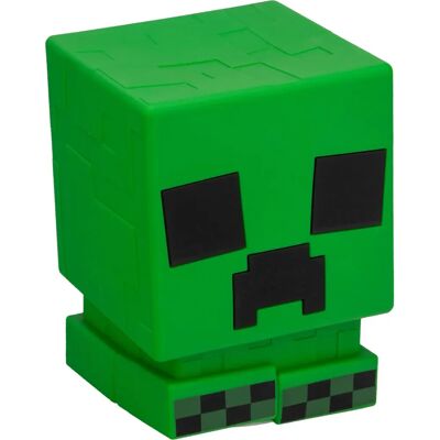 Paladone Minecraft Creeper Szilikon Lámpa - 15cm Újratölthető Dekorációs Lámpa Paladone Minecraft Creeper Szilikon Lámpa - 15cm Újratölthető Dekorációs Lámpa