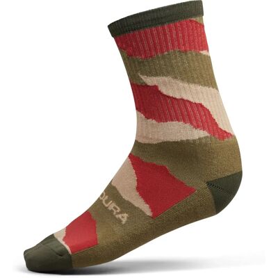 Endura Peak Fahrradsocken - Tweed Grün - L/XL - Fahrradsocken Endura Peak Fahrradsocken - Tweed Grün - L/XL - Fahrradsocken