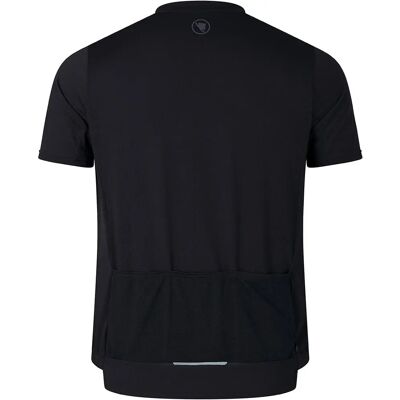 Endura Loop Zipped Cykeltröja - Svart / L - Cykeltröja Endura Loop Zipped Cykeltröja - Svart / L - Cykeltröja