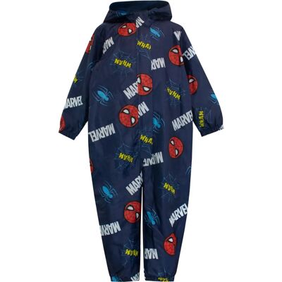 Macacão de chuva Spider-Man Marvel - Meninos 5-6 anos Macacão de chuva Spider-Man Marvel - Meninos 5-6 anos