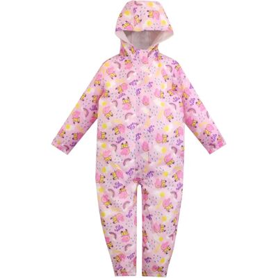 Peppa Pig Kinder Puddle Anzug Pink - Kinder Regenbekleidung Peppa Pig Kinder Puddle Anzug Pink - Kinder Regenbekleidung
