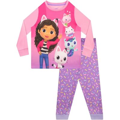 Pijamas Gabby's Dollhouse Sprinkles - 4-5 Anos Roxo Pijamas Gabby's Dollhouse Sprinkles - 4-5 Anos Roxo