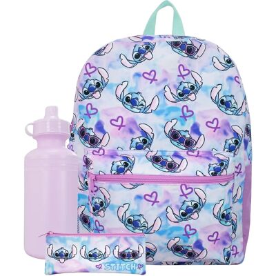 Disney Lilo and Stitch Backpack Set - Multicolour Disney Lilo and Stitch Backpack Set - Multicolour
