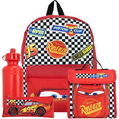 Disney Cars Lightning McQueen Backpack Set - School Supplies Disney Cars Lightning McQueen Backpack Set - School Supplies