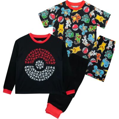 Conjunto de Pijamas Pokémon 2 peças - Para Meninos Conjunto de Pijamas Pokémon 2 peças - Para Meninos